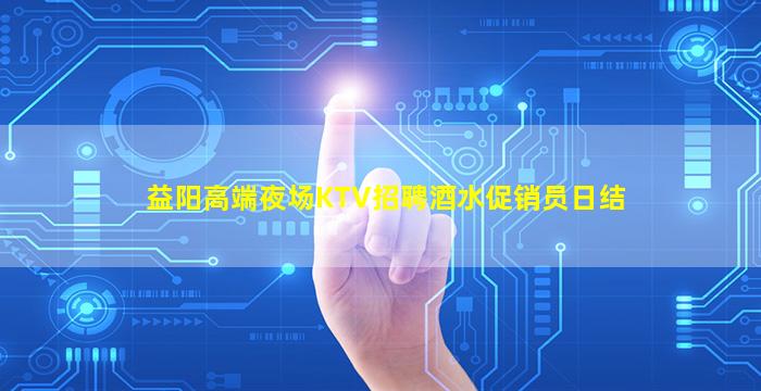 益阳高端夜场KTV招聘酒水促销员日结